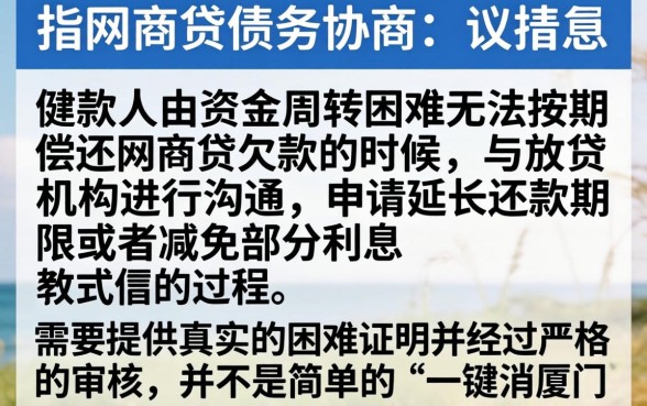 厦门网商贷债务协商是什么，概览5个百分百下款无视黑白户口子
