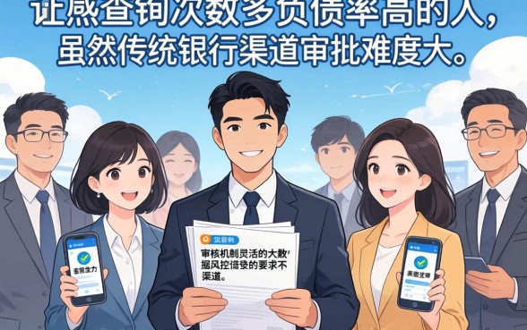 征信花负债高能下的口子,陈列五个新号易贷速审秒下款软件