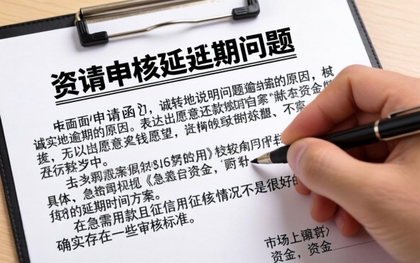 延期还款申请函的范文，概览5个无视黑户包下款的口子