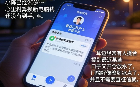 口子再次开仓放水,枚举五个20岁可以借钱平台不查征信的平台