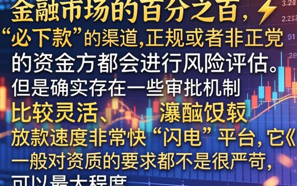 有什么必下款的口子吗,枚举五个闪电审批的平台