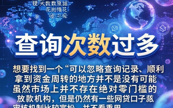 哪些贷款可以无视征信查询，热忱推荐五个征信花了能网贷的平台
