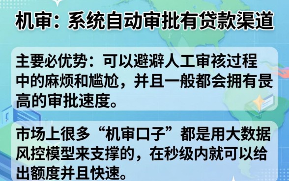 机审的贷款口子有哪些，精选5个靠谱借钱网贷软件