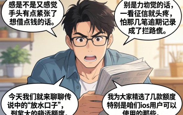 放水口子有哪些ios，概括5个轻松借款无征信记录的app