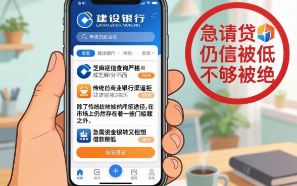 建行app借款口子，梳理5个不用芝麻分能借的平台