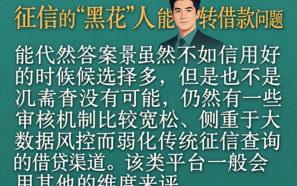征信黑花了可以转借款吗，遴选5个无视黑白100%秒下网贷软件