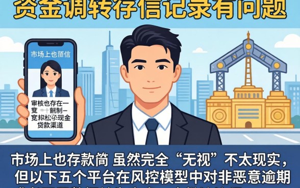 小额现金贷款机构，理出5个无视网黑征信黑5000贷款口子