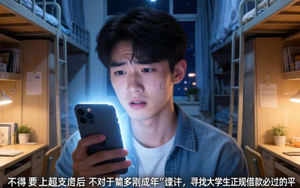 大学生借款正规必过平台，条列五个18岁借款神器快速下款软件