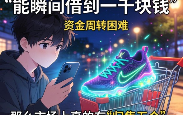 可以秒下一千块的口子，归集五个18岁必下款的网贷软件