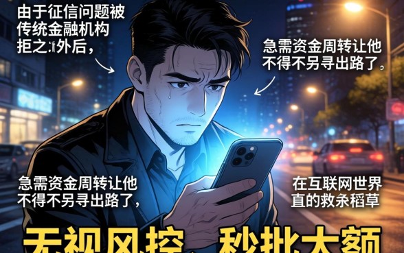 不看证信不用信用卡的贷款，条列5个黑户成功获取大额贷款的平台