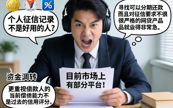 能分期还款不查征信的网贷，诚意推荐五个急用不求评分快借无忧的app