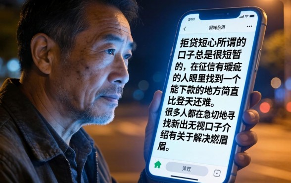 新出无视口子介绍，鼎力推荐5个黑户下款平台