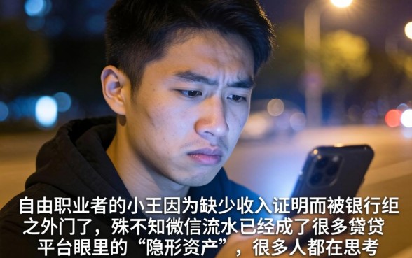 微信流水可以贷款，归集5个轻松贷10万的软件