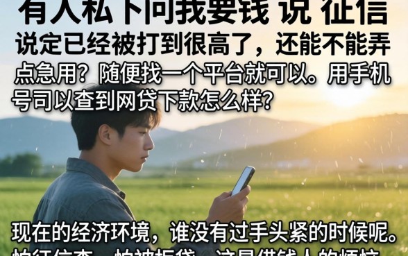 可以通过手机号查网贷吗,罗列五个不看征信小额借钱的口子