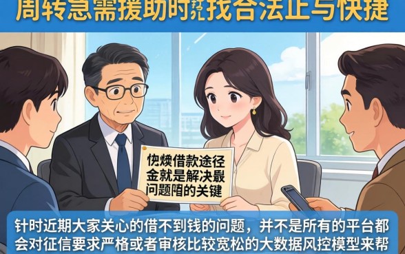 218年能借款的口子，倾情分享5个不看征信的借钱平台