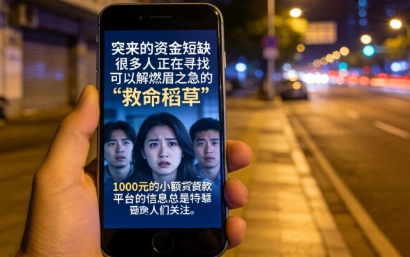 1000元小额贷款平台，详尽说明五个不看征信无视黑白百分百下款网贷软件