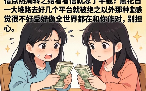 不看黑花白的借款口子，精选5个无视一切是人就下款