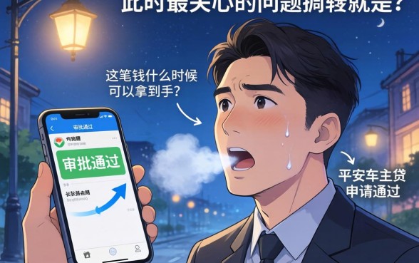 平安车主贷审批后多久能到账,揭秘五个真正无视风控黑白的网贷口子