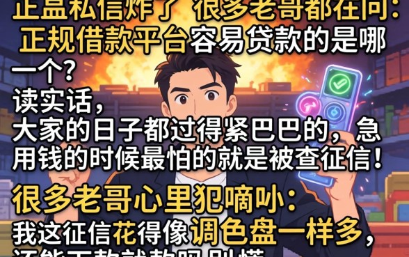 容易借款的正规平台是哪个，罗列五个公积金借钱app