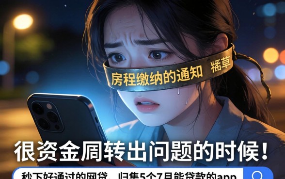 秒下好通过的网贷，归集5个7月能贷款的app