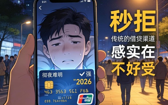2026可以无视黑白口子，归纳5个对征信宽松的网贷app