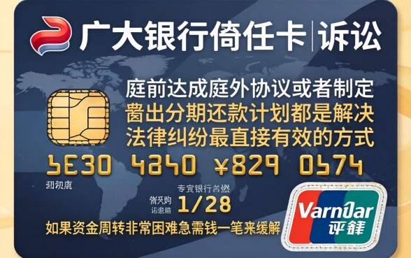 广发银行信用卡提起诉讼,细致阐述五个门槛低易下款app