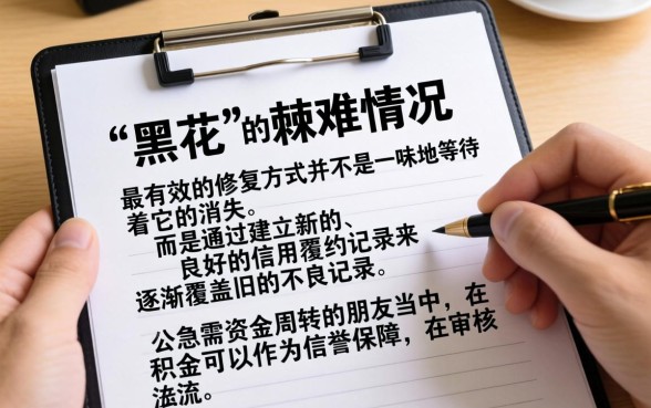 个人征信黑花了怎么修复，诚意推荐5个公积金借钱app