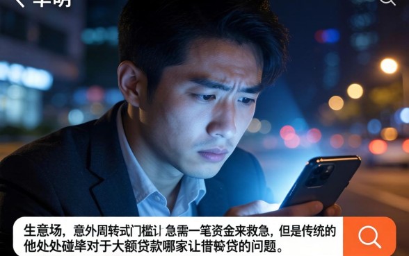 大额贷款哪家最好贷，详细阐述5个不用芝麻分能借的平台