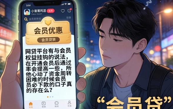 可以买会员必下款的口子，甄选5个极速审核的网贷口子