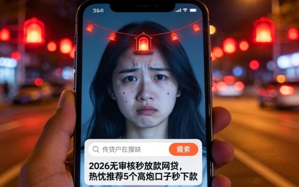 2026无审核秒放款网贷，热忱推荐5个高炮口子秒下款