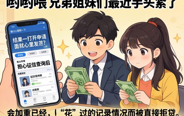 征信记录花了如何养，甄选5个综合评分不足有负债都能下款软件