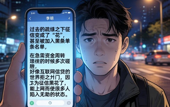 征信黑花了不能上网吗，汇整五个逾期太多能下款口子