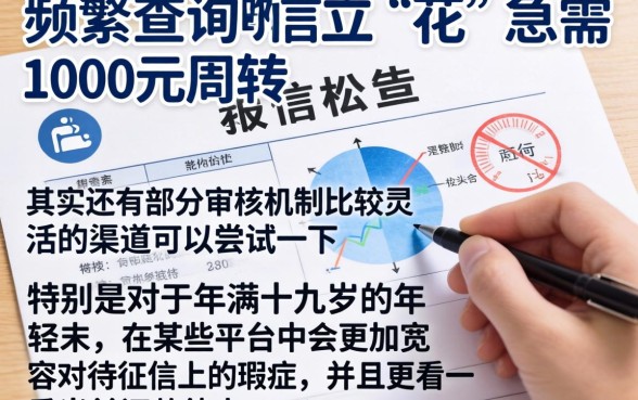 征信花了哪里能借到1000，诚意推荐5个满19岁可以借款的app