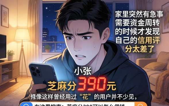 芝麻分390怎么借款的，归纳5个最新无视黑白户网贷口子