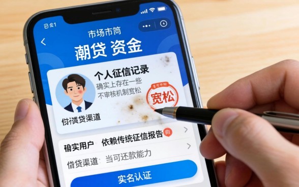 不查征信的好的贷款软件，规整5个黑户贷款必下口子app