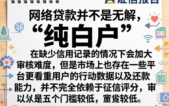 纯白户网上贷款口子，详细阐述五个黑户都能下的口子