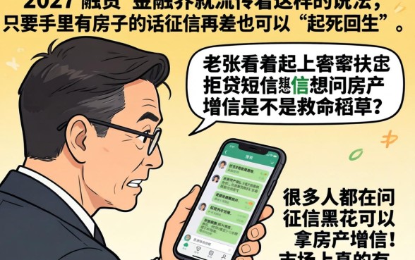 征信黑花了能拿房产增信吗，精选5个无视黑白的网贷app
