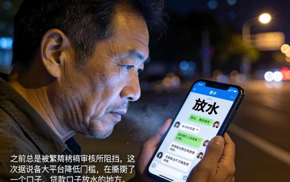 贷款口子放水中的，条列5个门槛低易下款app
