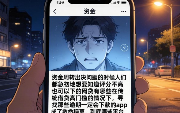 评分不足也能下的网贷有哪些，汇整五个逾期必下款的app