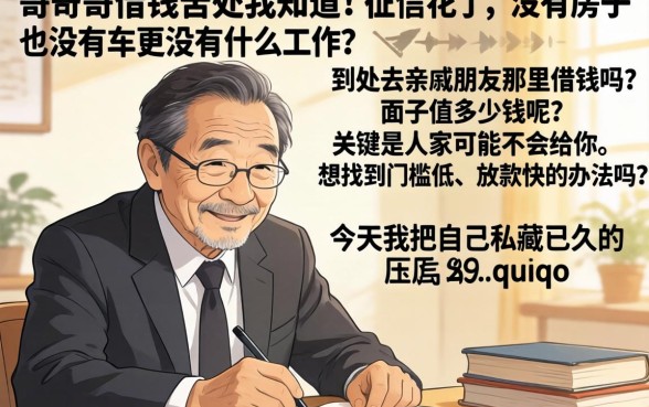 三无秒过借款口子，筛选五个必下的小额贷款口子