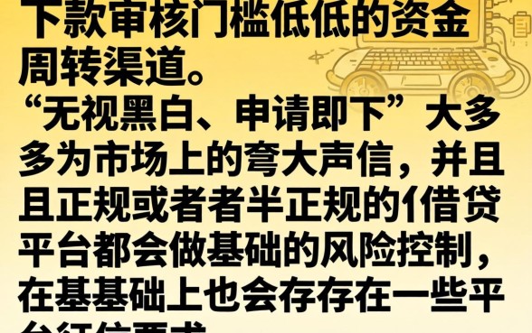 还在下款的高炮口子，详细阐述5个无视黑白无视征信申请就下款的口子