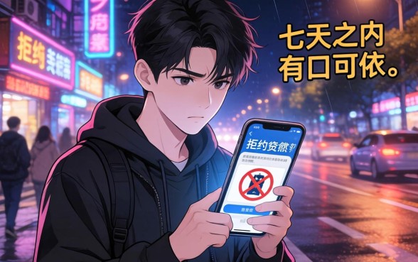 七天贷款下的口子，甄选五个包下款平台无视黑白的网贷