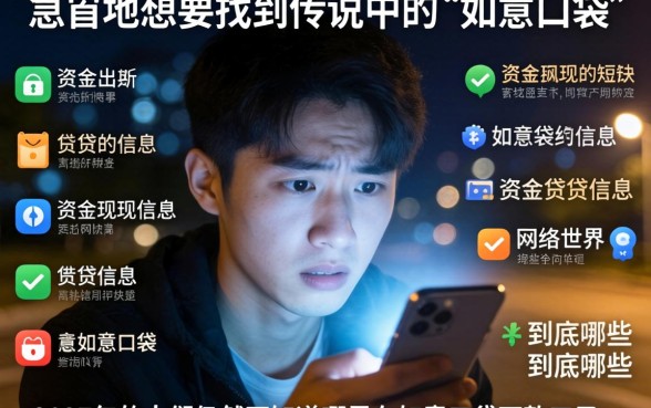 如意口袋下款口子在哪里，枚举5个支付宝快贷轻松借平台