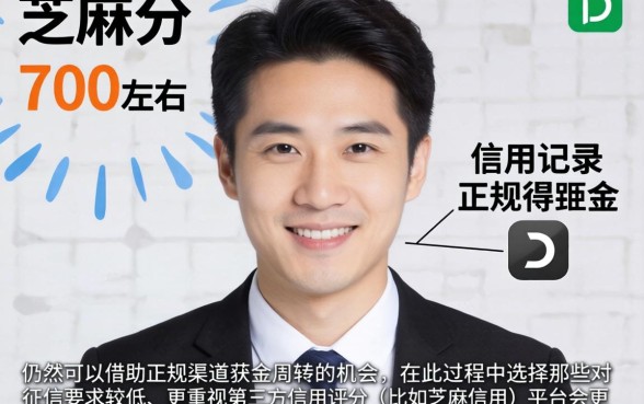 信用不好能贷款的口子，甄选五个芝麻分700能秒下的app