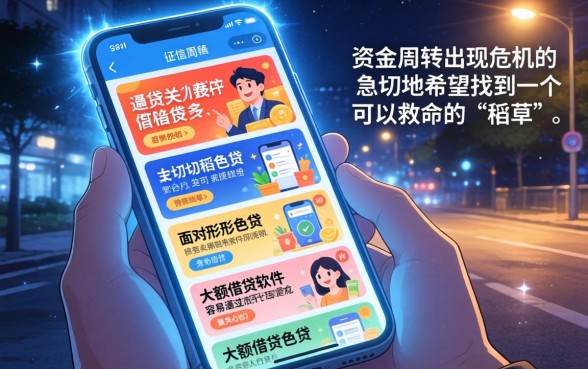 大额借钱软件容易通过的平台，条列5个714无视逾期秒下的软件