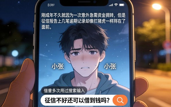 借钱软件正规平台未成年，归集5个征信瑕疵也能借网贷轻松下款的软件