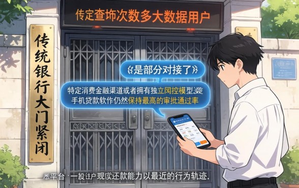 征信花大数据不好没有逾期，梳理五个手机小额黑户快速贷款软件