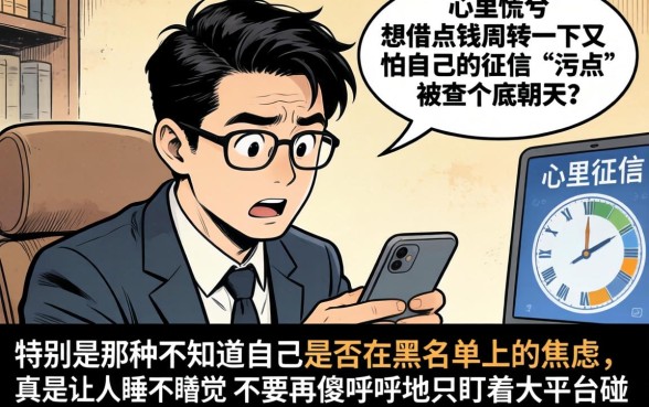 怎么知道自己征信被黑花了，归纳五个摆脱欠款束缚贷款新软件