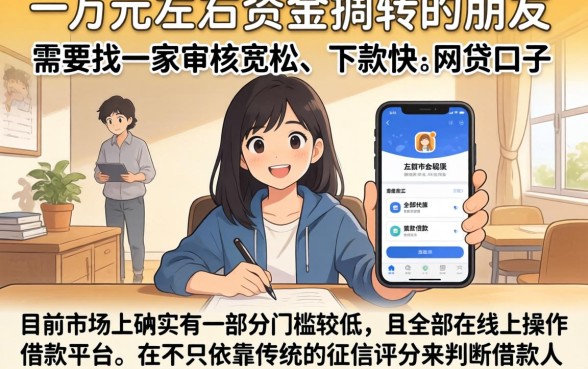 好下款的网贷口子一万左右,条列5个极速审核的网贷app