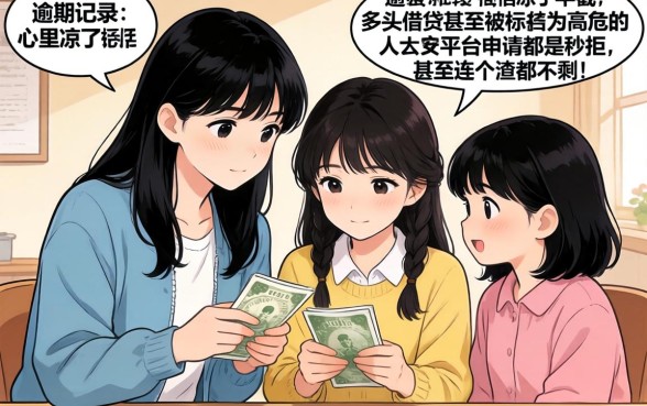 信用评分高危能下的口子，理出5个网贷容易下款18岁的软件